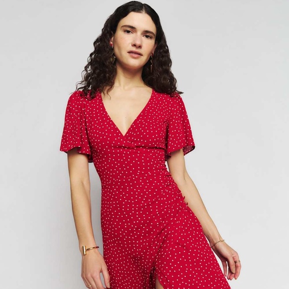 Reformation Breanna Dress - Size 8 - Picture 1 of 3